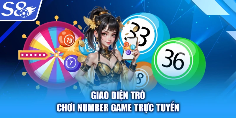 Giao diện trò chơi Number Game trực tuyến